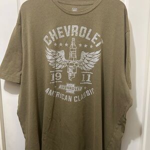 Chevrolet Olive Graphic Short-Sleeve Tee